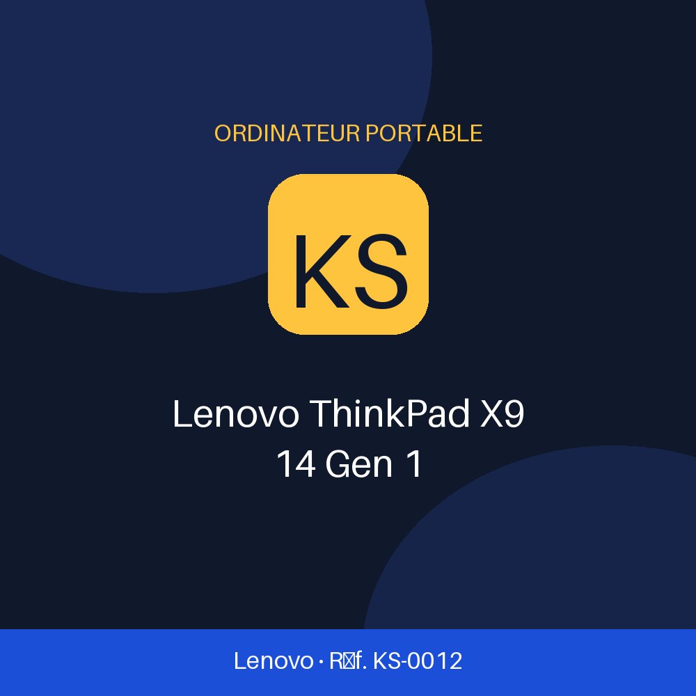 Lenovo ThinkPad X9 14 Gen 1